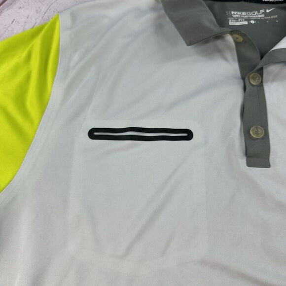 Nike Golf Tour Perfromance Dri-Fit Short Sleeve Mens Size Large - Picture 5 of 11